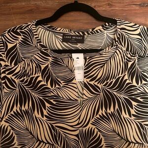 New with tags Lane Bryant women’s blouse.